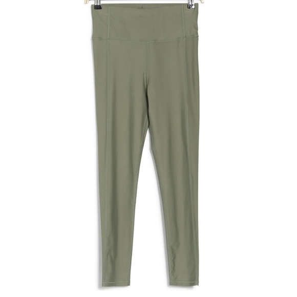 NEW Sweaty Betty London High Shine Sculpt 7/8 Moss Green Leggings Size XL NWT - Picture 2 of 9